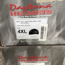 DOT Daytona Skull Cap W/O Visor 4XL