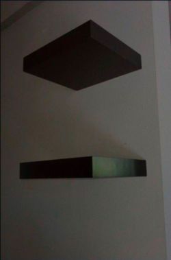 Ikea Lack Wall Shelf, 11-3/4", Black Price Is Per Each!