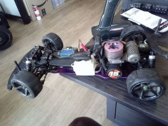 Gas rc car