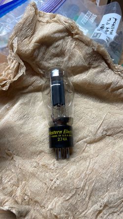 Rare Beautiful NOS Western Electric 274a Rectifier Vacuum Tube