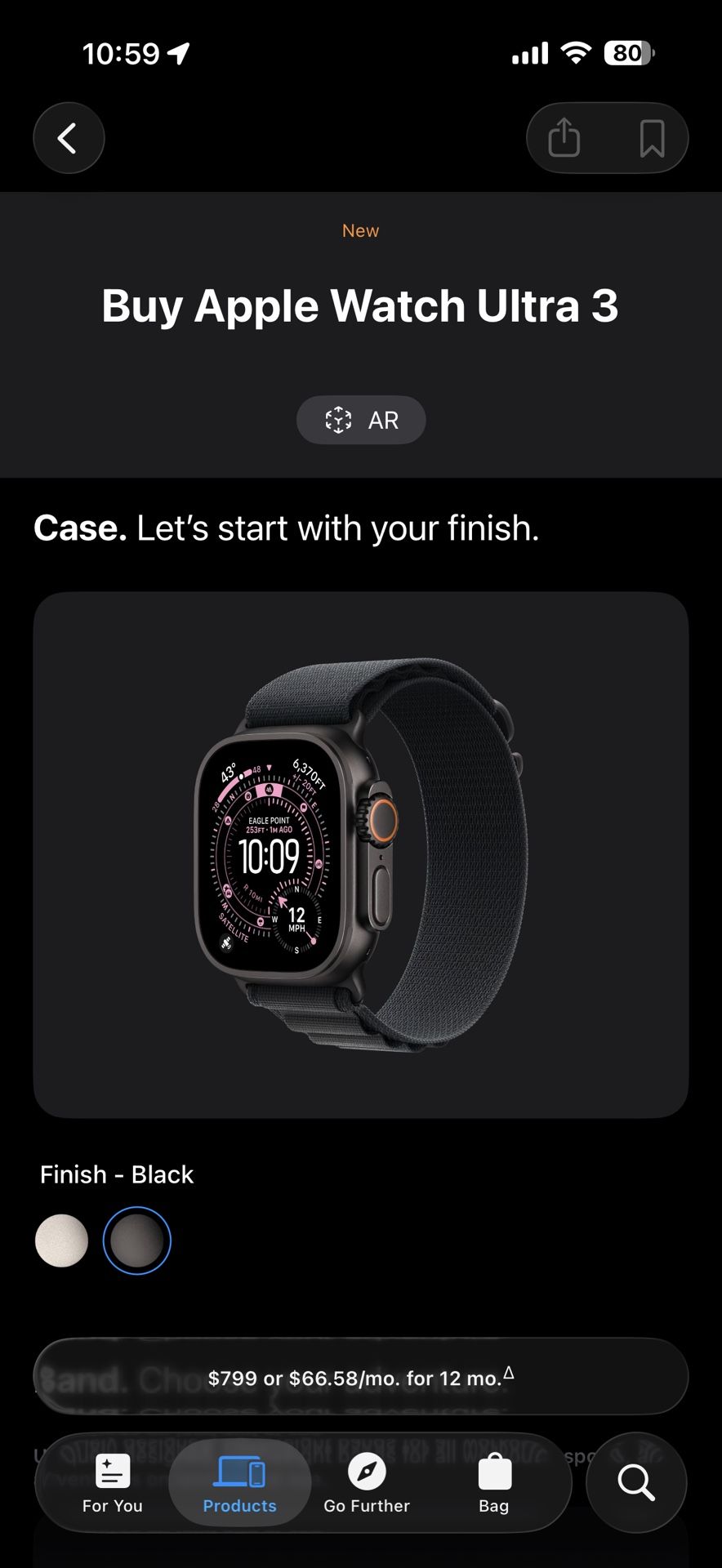 Apple Watch Ultra 3 New