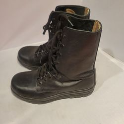 Rocky Portland Lace-to-Toe Waterproof Public Service Boots mens Size 9M leather
