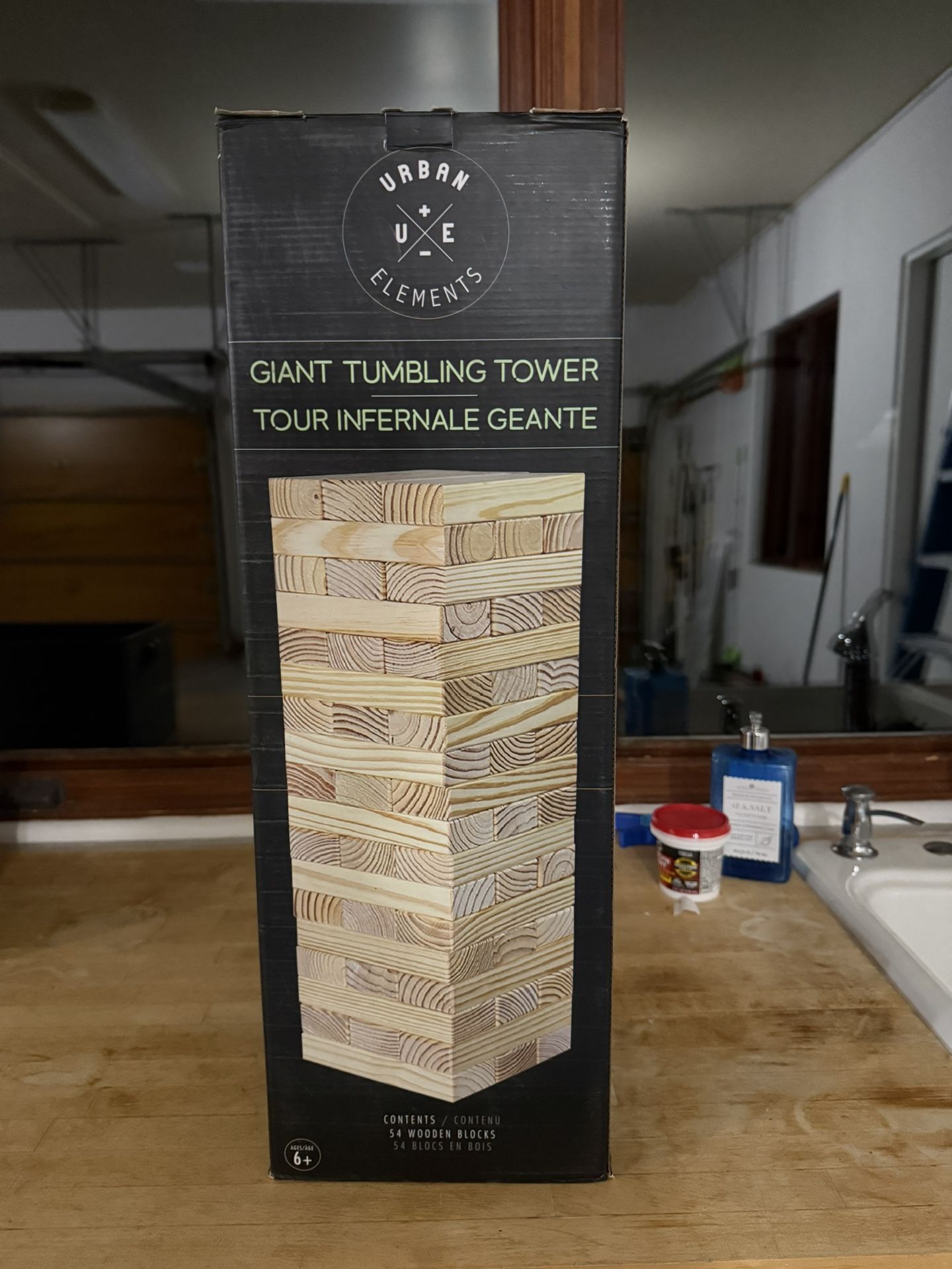 Giant Jenga Tower Game