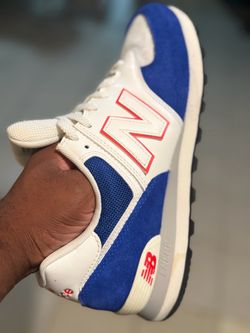 New Balance Low-Top Sneakers Blue White Red