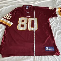 Washington Redskins Laveranues Coles Vintage Reebok Jersey 2003-4 2XL XXL
