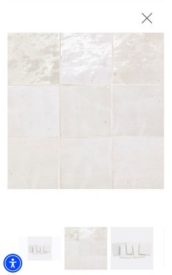 Zellige Tile (Bathroom or Backsplash)