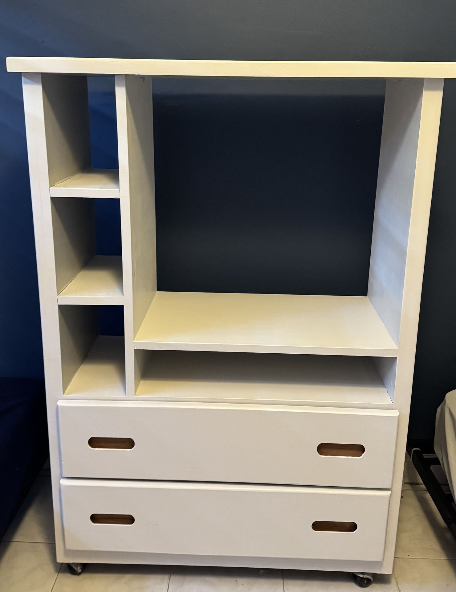 Multi-Use Storage Cabinet on Wheels