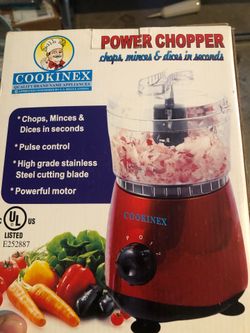 New in box power chopper