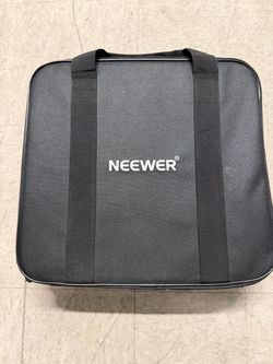 Neewer X14 Teleprompter — Beam Splitter Glass, Fits iPad/Tablet/DSLR, w/ Case