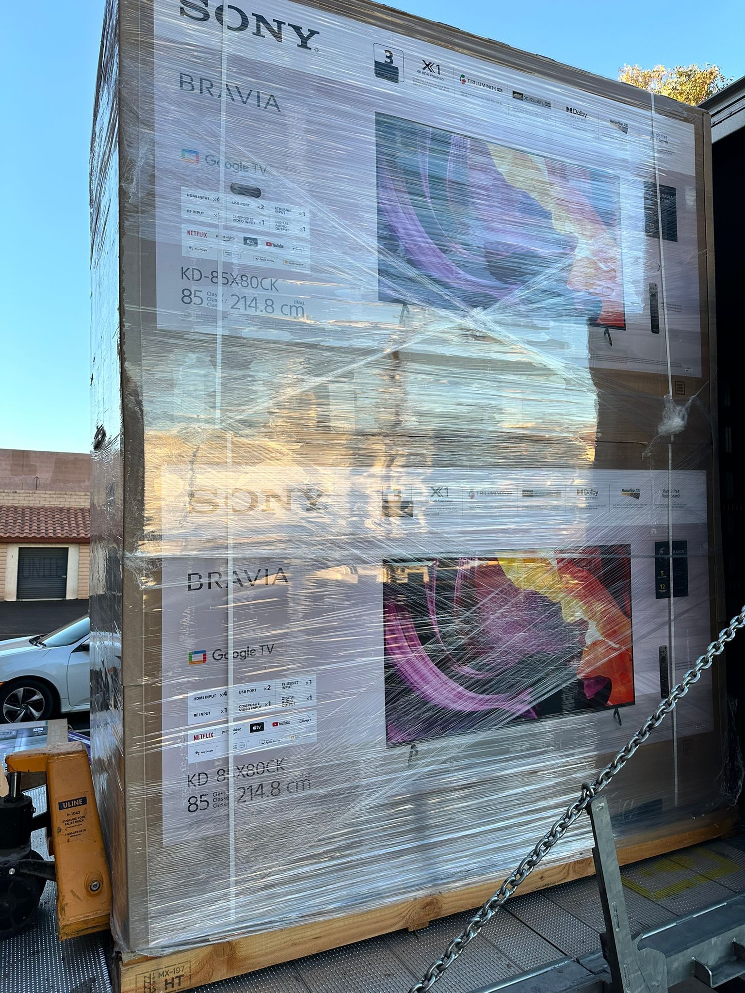 85” Sony Bravia X80K 4K UHD Smart Tv