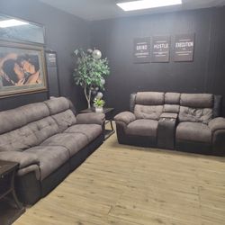 BIG DEAL!!! 2 PIECE POWER RECLINER SOFA SET ONLY $499 DELIVERY AVAILABLE