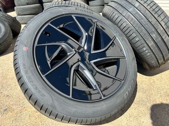 FREE DELIVERY 4x NEW 2026 Tesla Model S 2026 19" Wheels Rims Magnetite Pirelli P Zero 100%