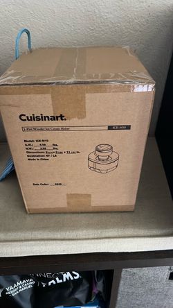 Cuisinart ice cream maker