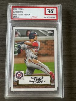 2021 Topps 1952 Redux Juan Soto ICONIC PRISTINE 10