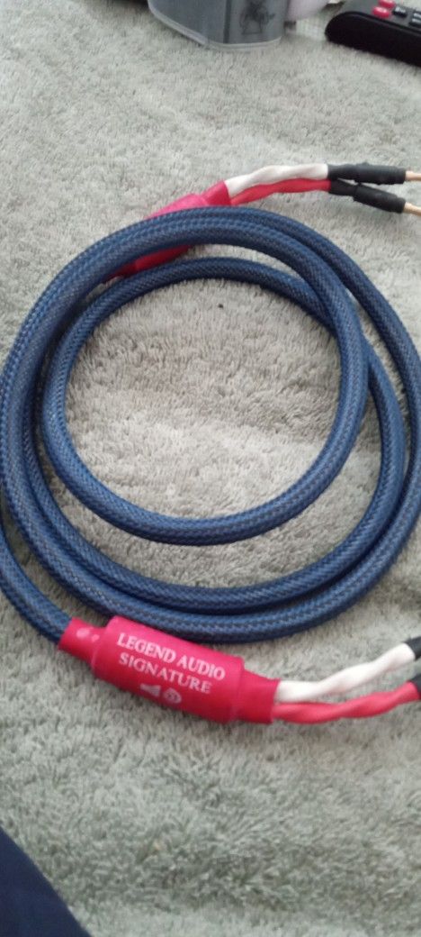 Legend Audio Signature Speaker Cable 6 ft-7in Length 
