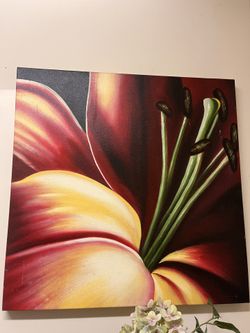 Wall Decoration Flower Painting