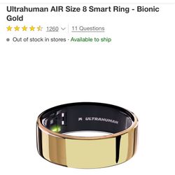 Ultrahuman Ring Size 8