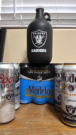 Raiders beer collection