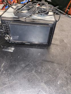 Kenwood Double Din Radio With Navigation