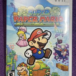 Nintendo Wii Super Paper Mario