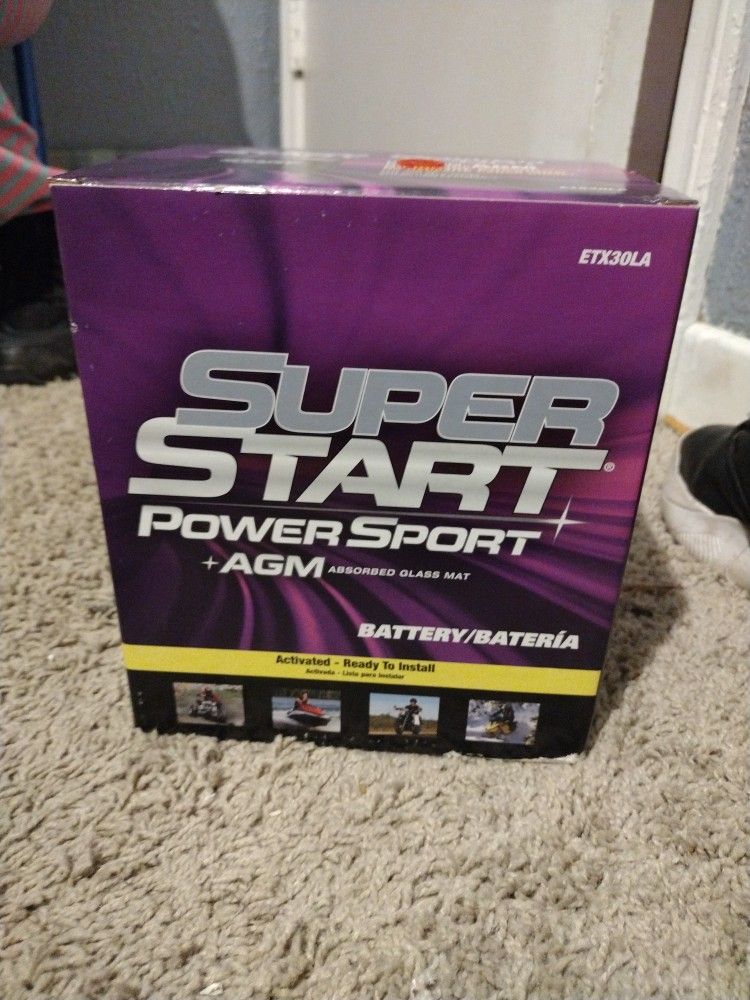 Super Start Battery Etx30la
