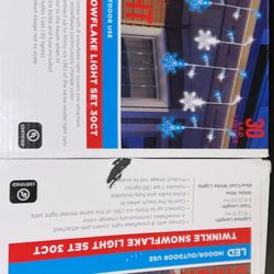 Blue And White Lights 