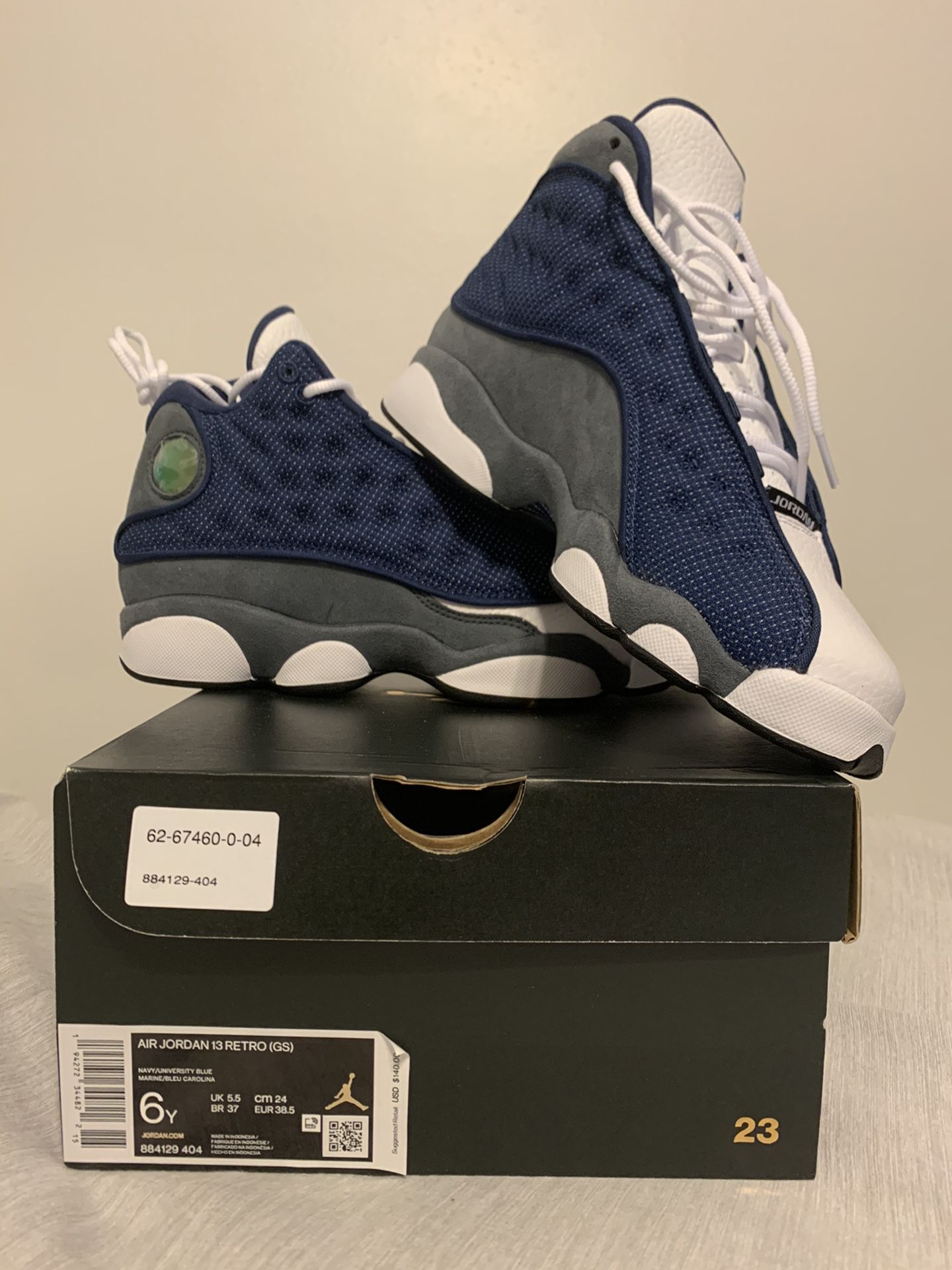 Size 6 Youth Jordan 13 “Flint”