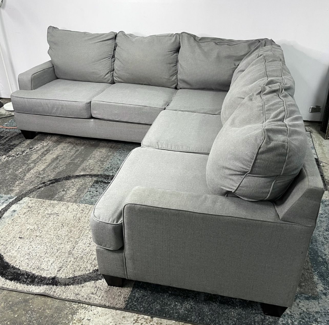 Gray Sectional Sofa Free Delivery Couch