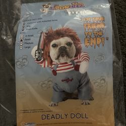Chucky dog Costume Size Small NWT $15