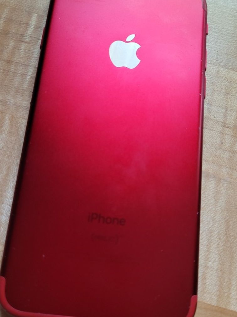 Unlocked Apple iPhone 7 128gb Red