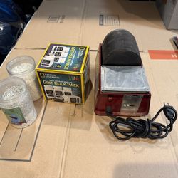 Rock Tumbler with Grit