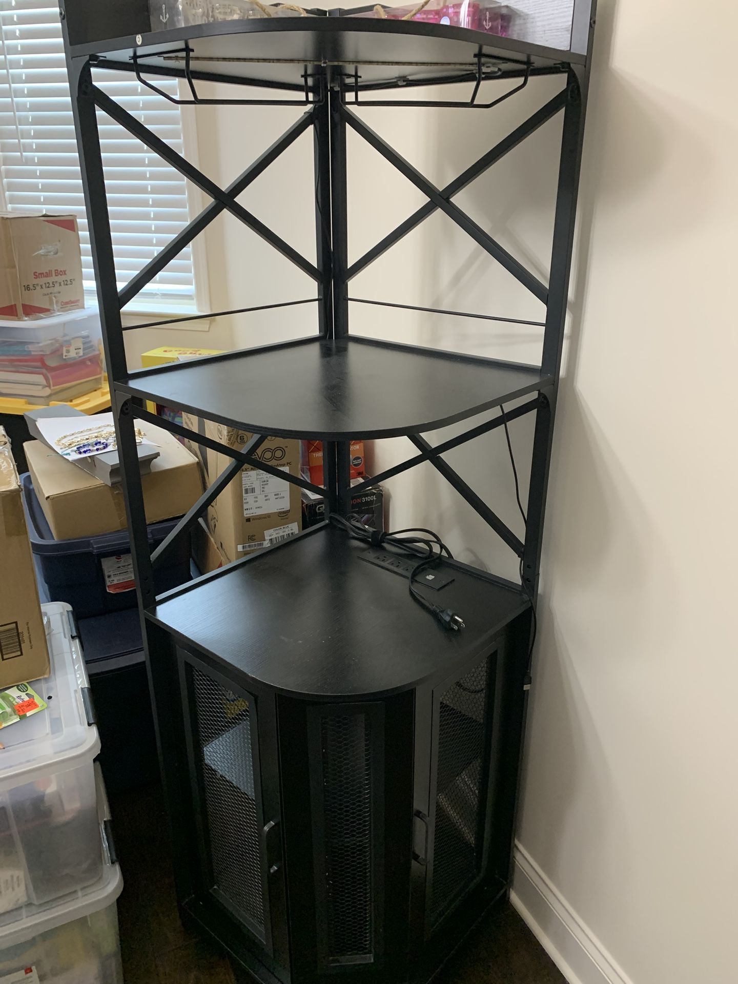 LED  Bar stand/ With storage Space Below