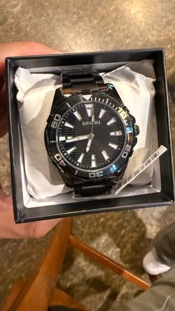 Invicta Men's Black Diver-Style Watch