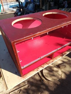 dual 15s or 18s custom build box