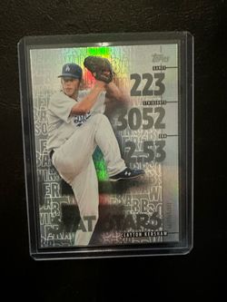 Clayton Kershaw Topps Refractor Baseball Card