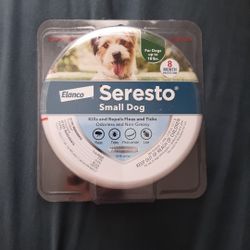 Seresto Flea and Tick Collar 8 Months Protection for Small Dogs - 18lbs