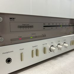 Vintage MCS Series Modular Component System 3226 Stereo Receiver Tested 