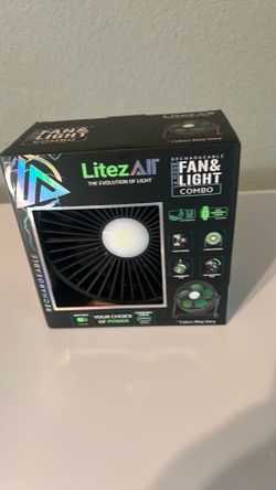 Desk Fan and Light