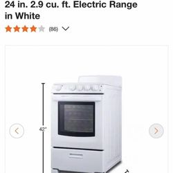 Stove Electric 25in
