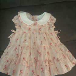 Janie And Jack Dress 0/3 Months 