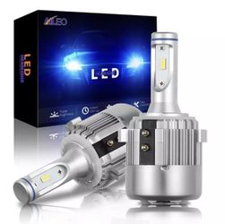 LED Headlight AILEO 2x Canbus Error Free Led H7 Headlights Low Beam CSP Chips for VW Golf 6 Golf 7 Passat Touran Tiguan T-ROC 72W 8000LM 6000K