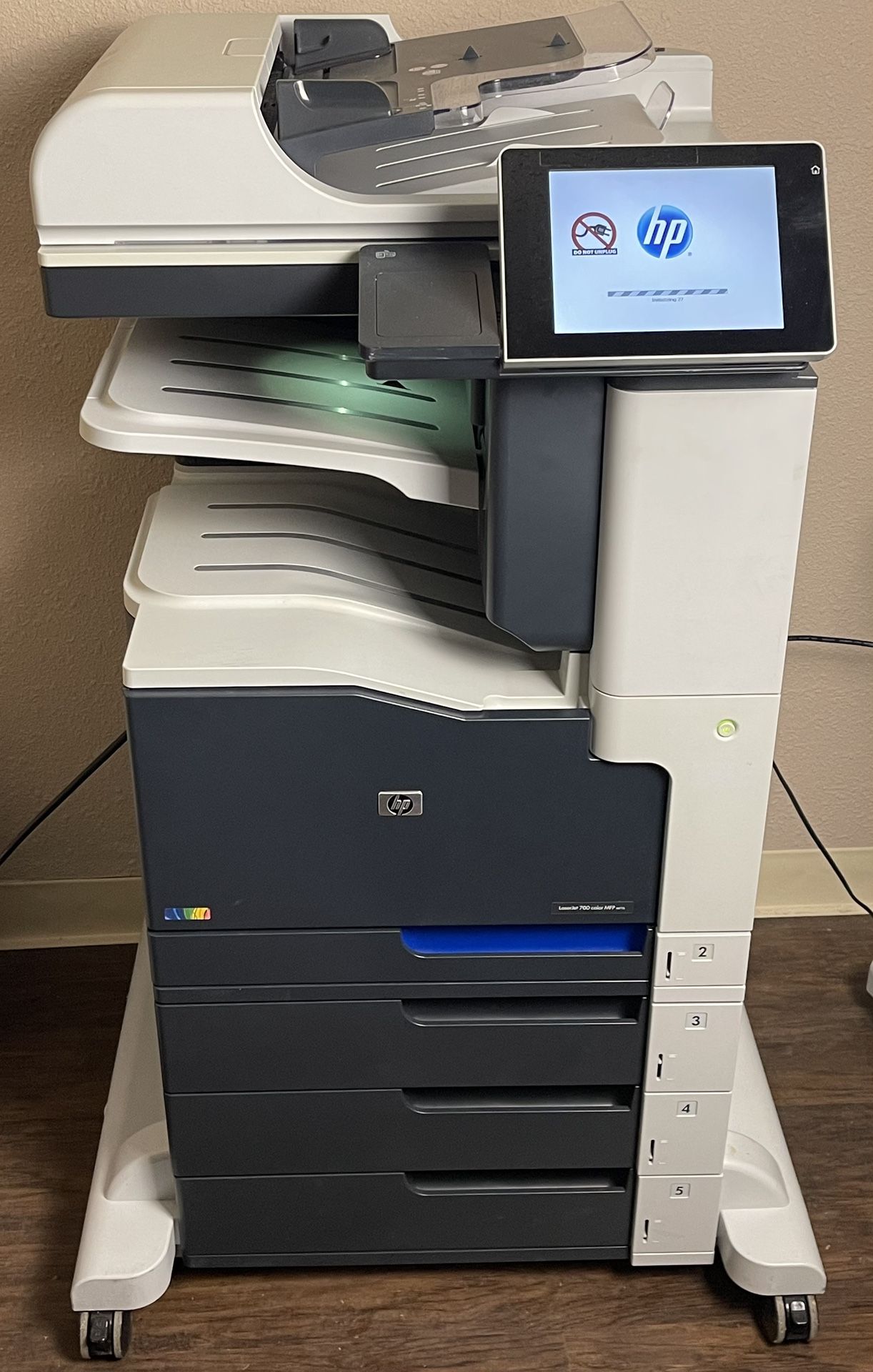 HP LaserJet M775 Large Format Color Laser Printer - 11x17 Tabloid. Dual Sided. 5-trays!!!