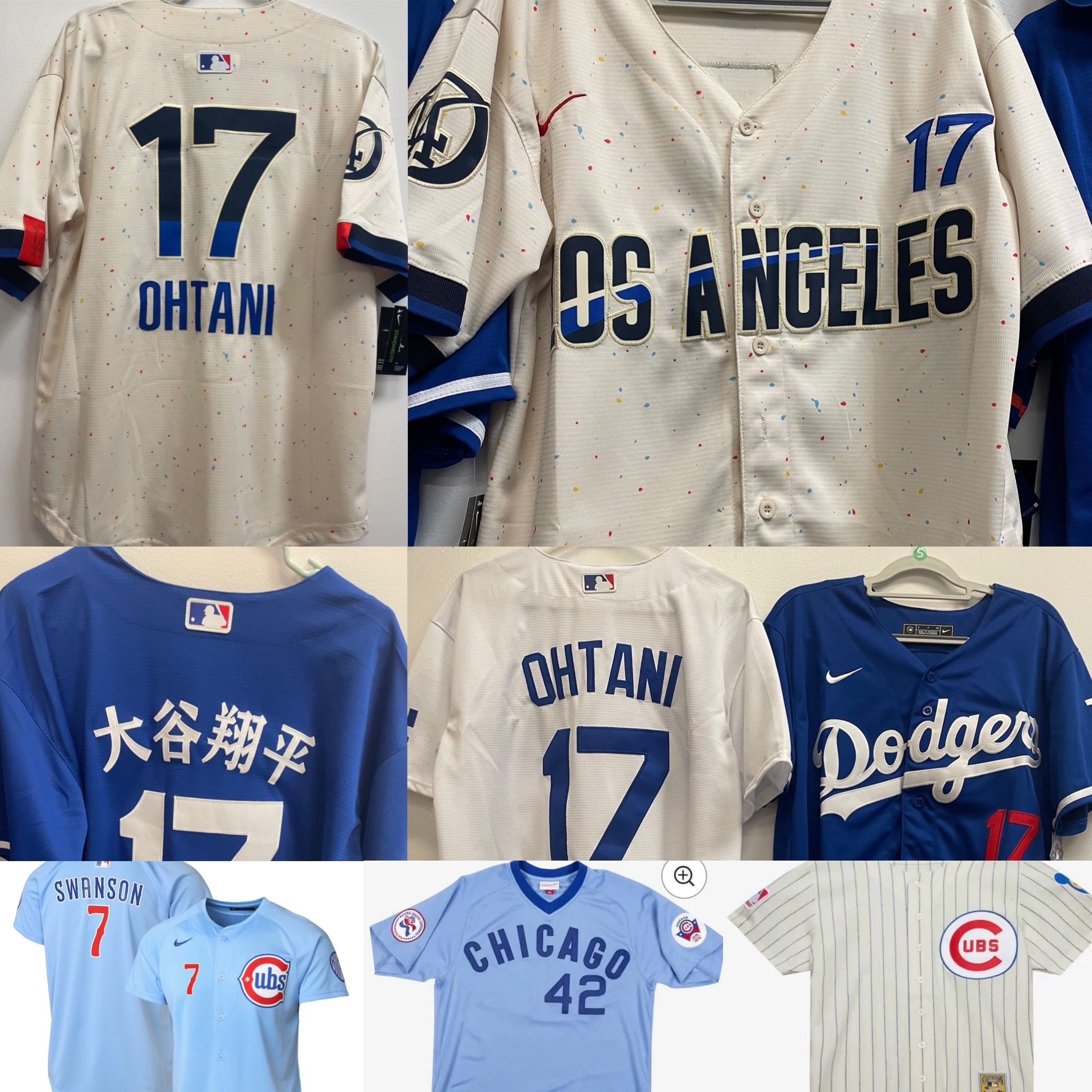 New BASEBALL SEASON JERSEYS - Ohtani / Soto / Suzuki / MN TWINS