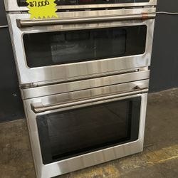 GE Stainless Steel Microwave Oven Combo KMS3W
