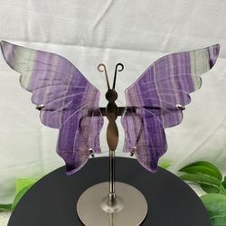 Crystal Fluorite Butterfly