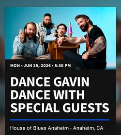 Dance Gavin Dance tickets (2)