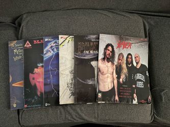 Lot of guitar tab books