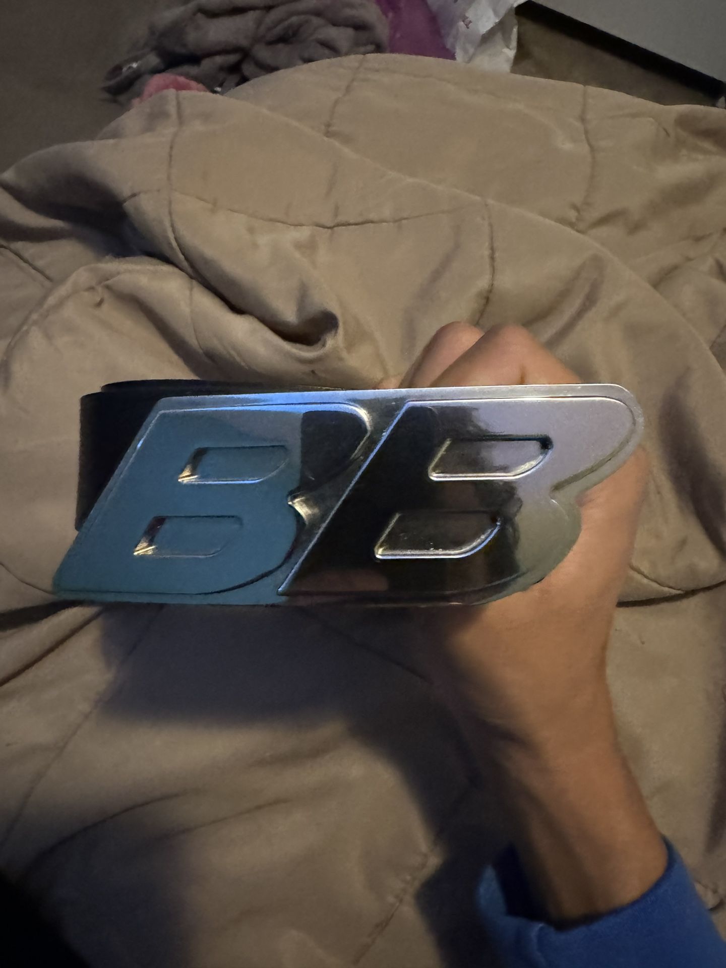 Balenciaga Bb Moto Belt