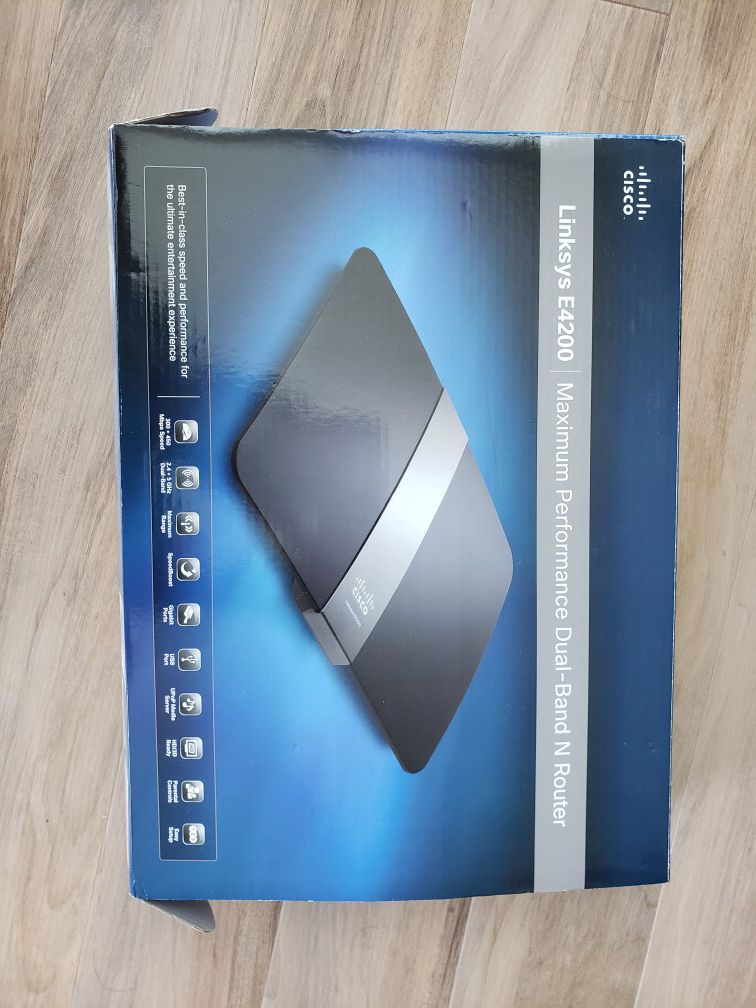 Linksys E4200 Performance Internet Wireless Router