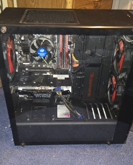 Ibuypower Gaming Modem And Asus Gaming Monitor